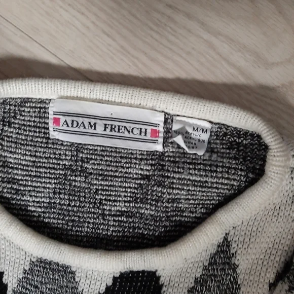 Adam fench vintage sweater size medium - Picture 3 of 3